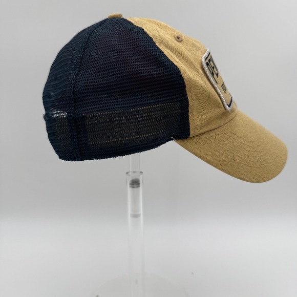 47 Brand Penn State Nittany Lions Trucker Hat Tan Navy Snapback College Vault - Picture 4 of 7